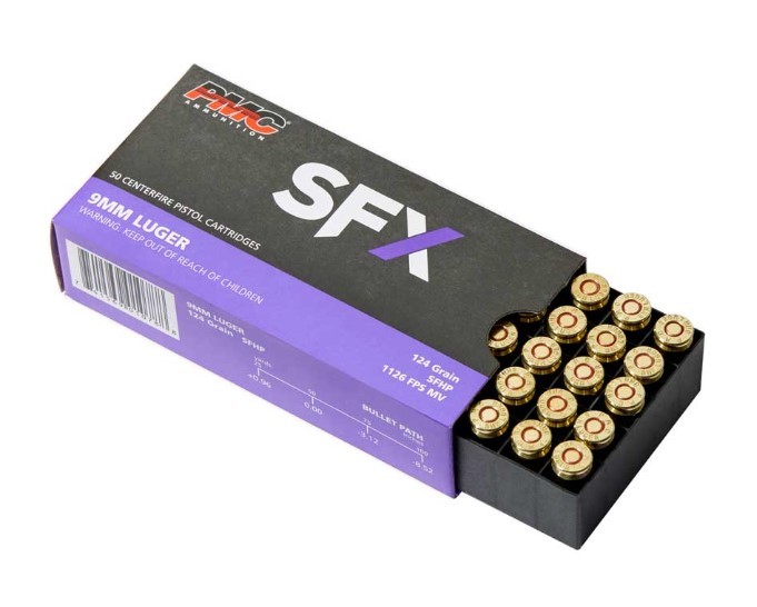 PMC 9SFX 9MM 124GR HP 50RD - Win Repeating Arms Promotion